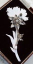 【送料無料】アクセサリー ネックレスカーネーションブローチクリアピンhermoso joyera claro cristal blanco resina cla...