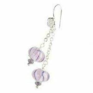 【送料無料】アクセサリー　ネックレスイヤリングアカウントライラックtoc beadz plata de ley lila 10mm cuenta pendientes