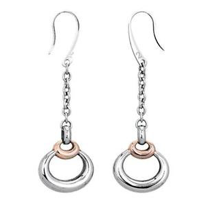 アクセサリー　ネックレスピンクゴールド2jewels orecchini donna 261126 acciaio originali lunghi oro rosa originali nuovi