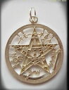 【送料無料】アクセサリー ネックレススターリングシルバーペンダントシルバーtetragrammaton pentagram 925 sterling silver pagan wicca pendant plata esoteric