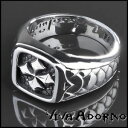 【送料無料】アクセサリー ネックレスステンレススチールリングリングシールクロスゴシックバイカーリングシルバールピーkoolkatana anillo de acero inoxidable cruz sello anillo gothic dedo anillo biker pl