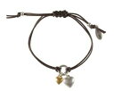 【送料無料】アクセサリー　ネックレスジュエリーハートブレスレットブラウンレザーhultquist corazn ajustable pulsera de bisutera c..