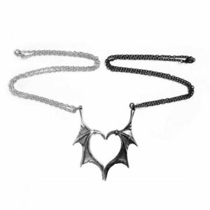 【送料無料】アクセサリー ネックレスペンダントalchemy bestieparejas dos en uno darkling corazn colgantes de estao