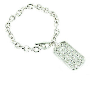 アクセサリー　ネックレスブレスレットbling dog tag encanto pulsera ms colores disponibles