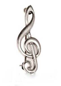 【送料無料】アクセサリー　ネックレスボックスサンジャスティンピューターブローチtreble clef nuevo st justin peltre broche de msica en caja de regalo pb186 hecho uk