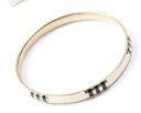 【送料無料】アクセサリー　ネックレスモネビンテージエナメルゴールドトーンブレスレットmonet vintage 1950s oro tono brazalete con negro y blanco esmalte