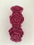 ̵ۥ꡼ͥå쥹ӥơ֥쥹åȥǥvintage tallada pulsera de rosa de resina en rojo han lvet rrp 1999 raro disco 10