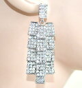 【送料無料】アクセサリー ネックレスアルジェントイヤリングorecchini donna argento eleganti sposa cerimonia pendenti boucles earrings 1635(4)