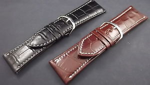 【送料無料】アクセサリー ネックレスブレスレットノワールブラウンbracelet montre en cuir de veau en 30mm, au choix noir ou marron