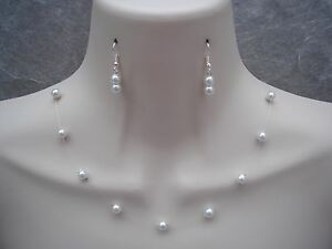 【送料無料】アクセサリー ネックレスフローティングイリュージョンネックレスペンダントイヤリングセットilusin flotante perla hecho a mano collar y colgantes pendientes joyera set 17ca 【送料無料】アクセサリー ネックレスフローティングイリュージョンネックレスペンダントイヤリングセットilusin flotante perla hecho a mano collar y colgantes pendientes joyera set 17ca