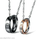 【送料無料】アクセサリー ネックレス×ネックレスペンダントチェーンステンレススチール§パートナーチェーン* 2x amistad cadenas socios ...