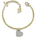 【送料無料】アクセサリー　ネックレスレディースブレスレットguess seoras chapado en oro mi cario pulsera ubb84078l