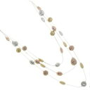 【送料無料】アクセサリー ネックレスファッションジュエリーミックスマルチチェーンネックレスhermosa moda joyera largo 40 multi cadena collar con suave mezcla de metal(4)