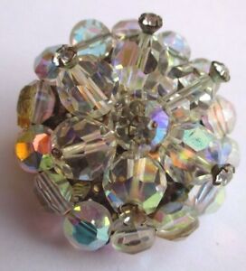 belle broche ancien bijou vintage couleur argent perle de cristal reflets 783ビンテージブローチアルジェント※注意※NYからの配送になりますので2週間前後お時間をいただきます。人気の商品は在庫が無い場合がございます。ご了承くださいませ。サイズの種類の商品は購入時の備考欄にご希望のサイズをご記載ください。　携帯メールでの登録ですと楽天からのメールが届かない場合がございます。