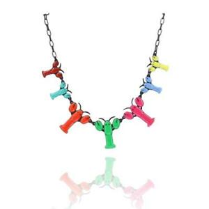 【送料無料】アクセサリー ネックレスコリアーファミーユオマールlol bijoux collier famille homards multicolore