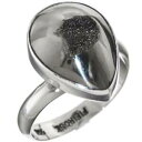 【送料無料】アクセサリー ネックレスムーンチタンリングファクトhecho eeuu luna plata titanio druzy drusa adj talla 9 anillo de esterlina 925(4)