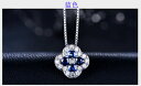 【送料無料】アクセサリー ネックレスコリアーコートアルジェントcollier court pendantif 4 feuille ras du cou arge...