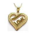 【送料無料】アクセサリー ネックレスステンレススチールペンダントハートステンレススチールトレーラcolgante de acero inoxidable pvd corazn love remolque de acero inoxidable
