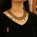 【送料無料】アクセサリー ネックレスコリアーウォークインコートタッセルフリンジパンクレトロcollier ras de cou tassel fringe me...