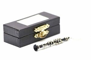 【送料無料】アクセサリー　ネックレスクラリネットボックスチェーンネックレスミュージシャンclarinete cadena collar miniblings 80cm msica msico klarinettist con box