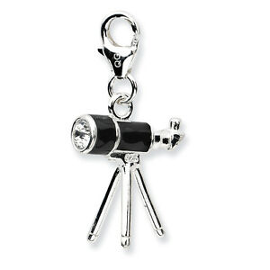 アクセサリー　ネックレススワロフスキークリスタルスターリングシルバーアモーレクリックswarovski elementos telescopio charm plata de ley 925 haga clic en amore la