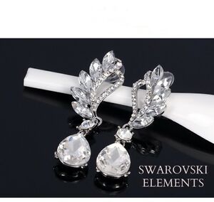 【送料無料】アクセサリー ネックレススワロフスキーデザインビンテージboucles doreilles swarovski elements larme luxe design vintage transparent 【送料無料】アクセサリー ネックレススワロフスキーデザインビンテージboucles doreilles swarovski elements larme luxe design vintage transparent