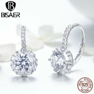【送料無料】アクセサリー ネックレススターリングシルバーラウンドドロップautntico 925 sterling plata round transparente cz sparkling gota dangle