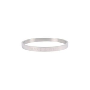 【送料無料】アクセサリー ネックレスブレスレットbracelet en acier make a wish argent 【送料無料】アクセサリー ネックレスブレスレットbracelet en acier make a wish argent