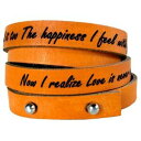 yzANZT[@lbNXuXbgU[uXbgpm}IWhombre favorito con grabado pulsera de cuero pulsera 70cm panoramicasorange