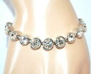 【送料無料】アクセサリー ネックレスアルジェントテニスブレスレットbracciale argento donna tennis strass cristalli cerchi bigiotteria bracelet a50