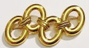 【送料無料】アクセサリー　ネックレスベルモネブローチレトロプラークリリーフbelle originale broche monet bijou rtro plaqu or en relief poli brillant 3134