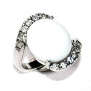 【送料無料】アクセサリー ネックレスアルジェントマッシフジルコニウムリングbague argent massif 925 agate blanche zirconium t 54 bijou ring