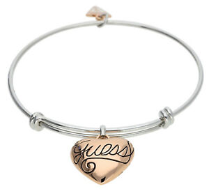 【送料無料】アクセサリー　ネックレスシルバーブレスレットguess seora pulsera platarosegold ubb21010