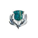 【送料無料】アクセサリー　ネックレスハイランドスコットランドヘザーシスルブローチheathergems natural escocs heather nico highland brora cardo broche