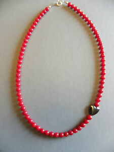【送料無料】アクセサリー ネックレスオリジナルネックレスヘマタイトハートアカウントスターリングシルバーシングルoriginal de coral rojo con cuentas collar de hematites corazn impresionante nica de p