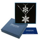 【送料無料】アクセサリー ネックレスアルジェントスワロフスキーエレメントcollana argento swarovski elements originale g4love cristalli fiocco neve regalo(4)