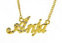 yzANZT[@lbNXS[hbLlbNXp[\iCY18k chapado en oro con collar con nombre anjacumpleaos joyas regalos personalizados