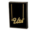 【送料無料】アクセサリー ネックレスチェコカスタム|collar con nombre uta 18 k oro plateado personalizada checa pedrera(4)
