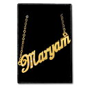 【送料無料】アクセサリー ネックレスゴールドネックレスイスラムカスタムchapado en oro con collar de nombremaryamideas de regalo para ellamusulmn cumpleaos personalizado(4)