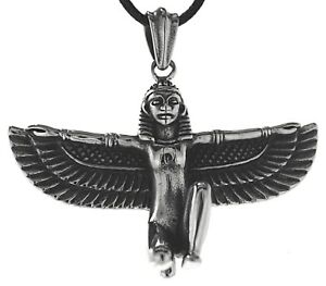 【送料無料】アクセサリー　ネックレスオシリスイシスエジプトホルスステンレススチールisis gtin el nacimiento osiris horus egipcio pendiente acero inoxidable nr208