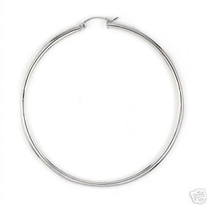 【送料無料】アクセサリー ネックレススターリングシルバーフープイヤリングexquisita plata de ley de 40 mm aro pendientes 【送料無料】アクセサリー ネックレススターリングシルバーフープイヤリングexquisita plata de ley de 40 mm aro pendientes