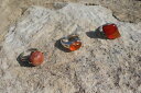【送料無料】アクセサリー ネックレスアルジェントロットアンブルun lot de trois bagues argent ambre amp; agate