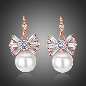 【送料無料】アクセサリー ネックレスホワイトキュービックジルコンパールフラワーピンクゴールドイヤリングshiny blanco cubic zircon brillante perla flor chapado en oro rosa pendientes de la joyer 【送料無料】アクセサリー ネックレスホワイトキュービックジルコンパールフラワーピンクゴールドイヤリングshiny blanco cubic zircon brillante perla flor chapado en oro rosa pendientes de la joyer