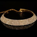 【送料無料】アクセサリー ネックレスゴールドスパンコールコリアーlujo elegante pedreracollier bisutera oro ac008(4)