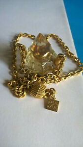 【送料無料】アクセサリー ネックレスコリアービンテージオートクチュールファスファスcollier vintage haute couture flacon cration fath de fath