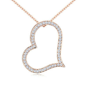 【送料無料】アクセサリー ネックレスハートネックレスチェーンレディレディチェーンローズcadena corazn rosegold collar seora seoracadena mujeres amor matrimonio love ros heart