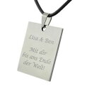 【送料無料】アクセサリー ネックレスクリスマスシルバーペンダントステンレススチールdeseo regalo de collar de cuero plata de grabado de acero inoxidable colgante en navidad(4)