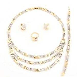 【送料無料】アクセサリー　ネックレスドバイデザインジュエリーセットconjunto de joyas de boda elegante diseo ms reciente de dubai