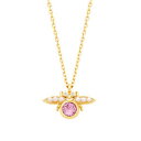 【送料無料】アクセサリー ネックレスエステラステンレススチールクリスタルネックレスラブバグestella bartlett chapado en oro cristal y perlas collar love bug