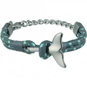 【送料無料】アクセサリー　ネックレスジャンパbracciale uomo breil jumper tj2614 cordura grigio acciaio colorato